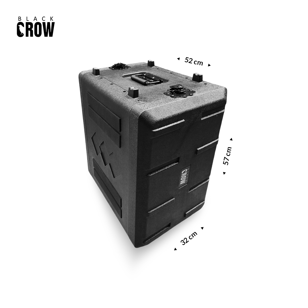 RACK 6U LARGO BLACK CROW PECQ6U