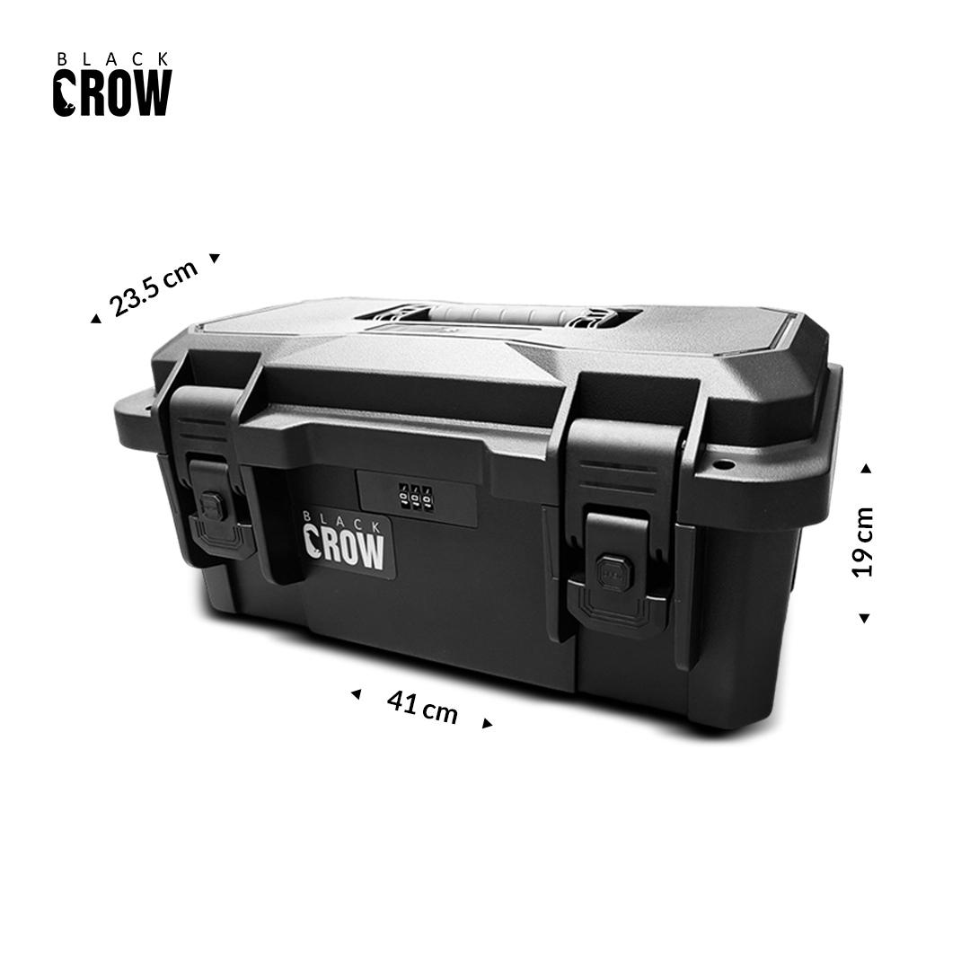 CAJA DE HERRAMIENTAS PP BLACK CROW PPFA-37 - 41 x 23.5 x 19cm