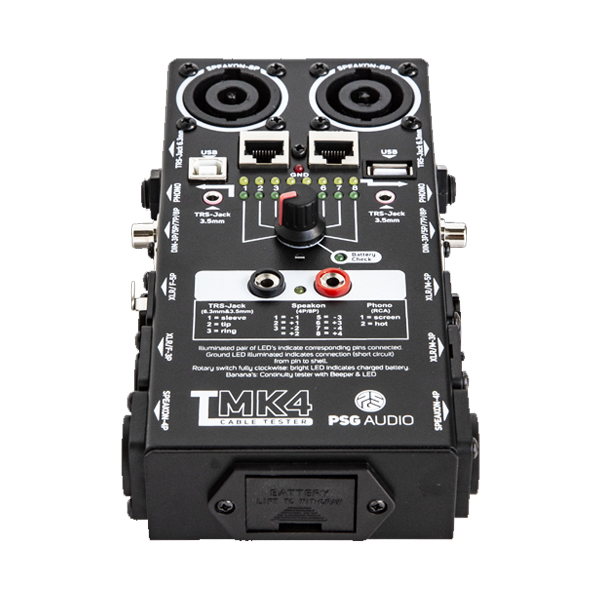 TESTER DE CABLES PSG AUDIO TMK-4