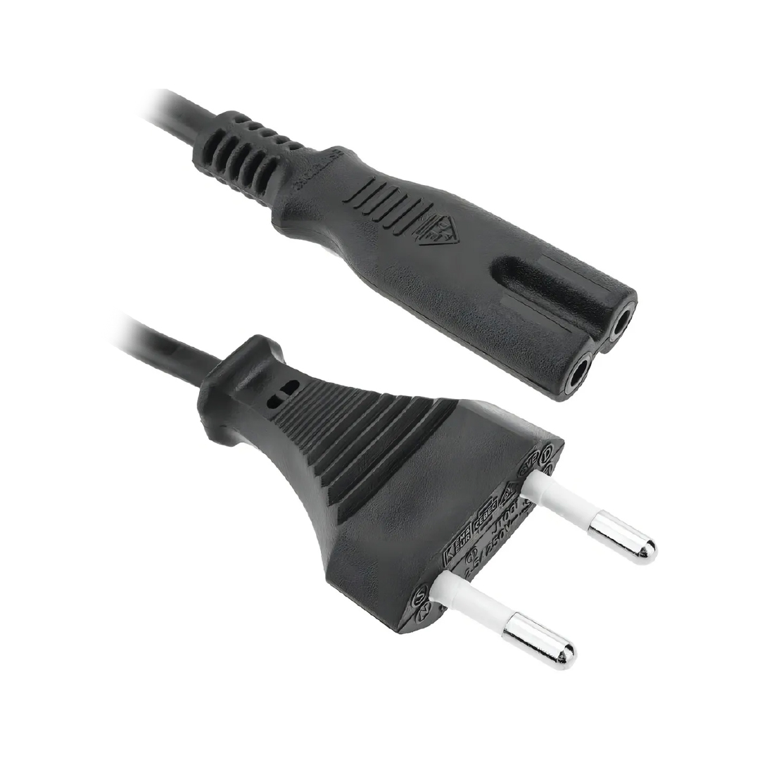 CABLE DE PODER TIPO 8 NEBRASKA 1.8 METROS