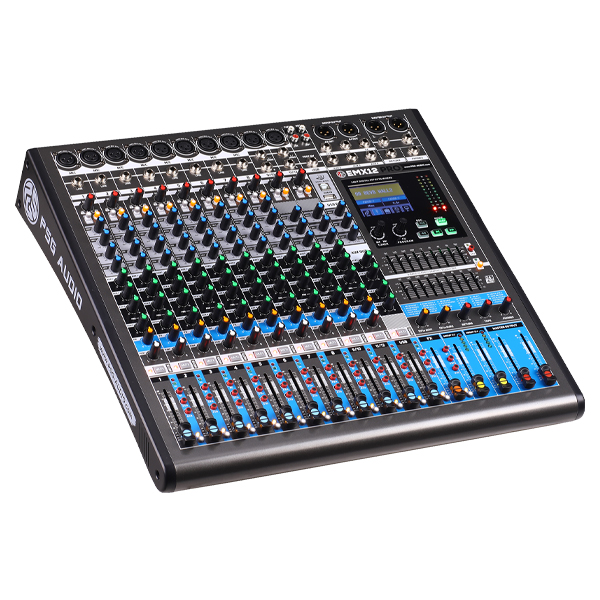 MIXER ANÁLOGA 12 CANALES PSG AUDIO EMX12PRO CON EFECTOS